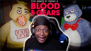 THIS FNAF FAN GAME IS HORRIFYING HELP ME  FNAF Blood amp Gears [upl. by Joao]