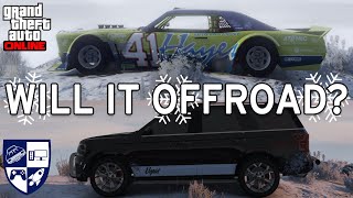 Declasse Drift Tampa amp Vapid Aleutian  Will it Offroad in the snow GTA Online [upl. by Leen837]