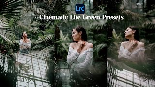 cinematic lite green Lightroom Color Grading  lightroomediting lightroom cinematic preset [upl. by Pellegrini]