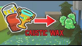 How to get CAUSTIC WAX from Planters  Roblox Bee Swarm Simulator [upl. by Middendorf]