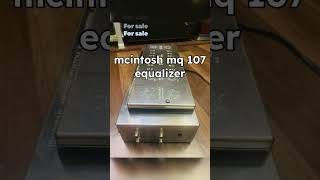 mcintosh mq 107 equalizer for sale  9626962880 [upl. by Audette]