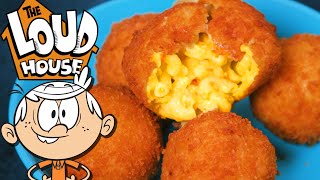 HOW TO MAKE Mac n Cheese Bites from THE LOUD HOUSE  Feast of Fiction [upl. by Lugar]