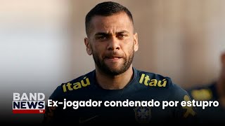 Daniel Alves volta às redes 6 meses após ser solto  BandNews TV [upl. by Narrad]