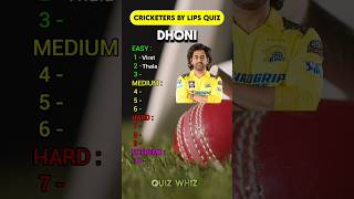 quotCan You Guess These Famous Cricketers Just by Their Lips Test Your Knowledgequot🏏 [upl. by Porte866]