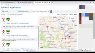 How to Schedule Your CFA Exam  Live Demo of Scheduling CFA Exam  CBT  Choose your center [upl. by Llenoj836]