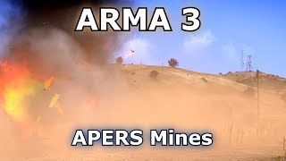 Arma 3  Antipersonnel mines [upl. by Ulani450]