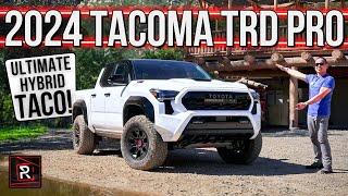 The 2024 Toyota Tacoma TRD Pro Is The Ultimate Midsize Turbo Hybrid OffRoad Truck [upl. by Rebecca]