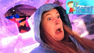 INSANE INDOOR ICE SLIDE AT GAYLORD PALMS  DCP FALL 2016 [upl. by Arbuckle]