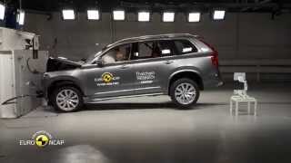 Euro NCAP Crash Test of Volvo XC90 2015 [upl. by Sachi]