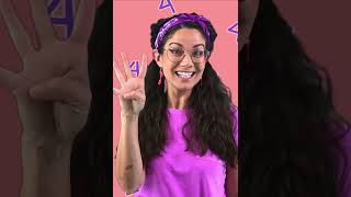 🤟🏼 New Christian Ms Rachel teaches multiples in ASL learningforkids asl msrachel [upl. by Gittle]