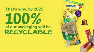 100 recyclable or reusable packaging by 2025 [upl. by Aninay257]