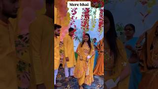 Mere bhai❤️ trendingshorts dance bollyrwoodsongs hindisong song bollywoodshong [upl. by Haeli]