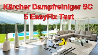 Kärcher Dampfreiniger SC 5 EasyFix Test [upl. by Yoc48]