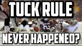 What If the TUCK RULE Game NEVER Happened [upl. by Ladiv]