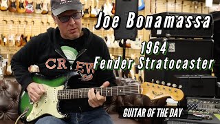 Joe Bonamassa 1964 Fender Stratocaster  Guitar of the Day [upl. by Schnapp]