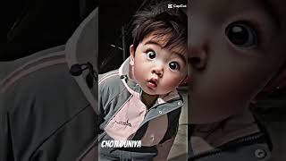 koi c Mera koi c love cutebaby treanding bollywood song [upl. by Akcemat]