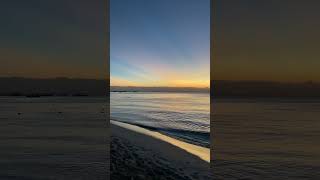 Sunset on a Peaceful Beach Relaxing Sounds for Serenity [upl. by Carolina]