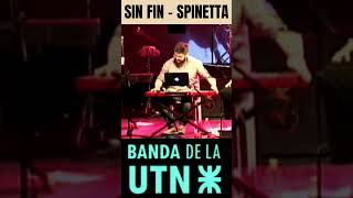 SIN FIN  Sólo de Teclado  Spinetta Cover  Banda de la UTN [upl. by Nylakcaj]