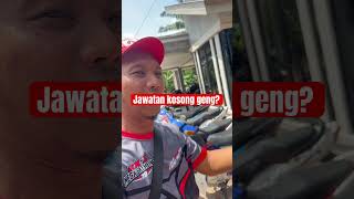 Jawatan kosong geng [upl. by Publius]