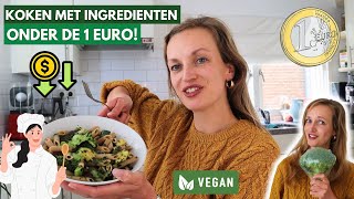 Een maaltijd koken van ingrediënten onder de 1 EURO [upl. by Najram]