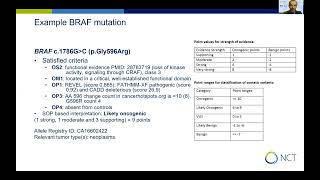 CGC 2023 Webinar Series Real world classification of variants in cancer [upl. by Finella508]