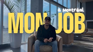 Combien je gagne par mois  à Montréal  Mon travail en PVT Canada 🇨🇦 [upl. by Ateiram]