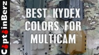 Kydex on Multicam Which Colors Blend [upl. by Raymonds622]