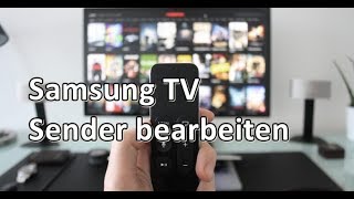 Samsung TV 201718 Sender sortieren [upl. by Daht]