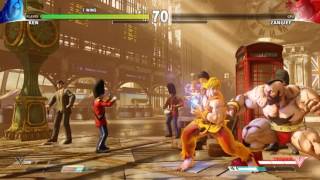 Street Fighter 5 All Stage KOs Except DLC Stages [upl. by Marne]