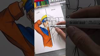 Naruto  Caro vs Barato Copic x Ohuhu free barato drawing [upl. by Sasnett]