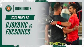 Djokovic vs Fucsovics Round 2 Highlights  RolandGarros 2023 [upl. by Whitney78]