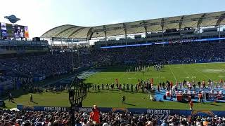 1232017  CLEVELAND BROWNS winless 016 TEAM  LA CHARGERS  STUBHUB CENTER  CARSON CALIF [upl. by Glynias]