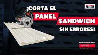 Así se debe cortar el Panel Sándwich ¡hazlo sin errores [upl. by Bagger]