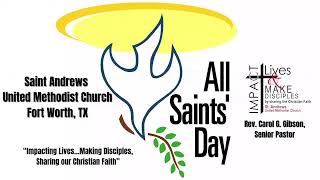 LIVE Sunday Morning Worship Service  Saint Andrews UMC 11032024 [upl. by Chrisoula]