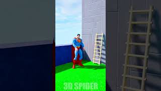 Ladder Run Challenge Spiderman vs Hulk vs Spider Girl 2 spiderman gta [upl. by Enelyk]