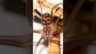 Il ragno violino short spider animal poison curiosity science bite newvideo subscribe [upl. by Erica300]