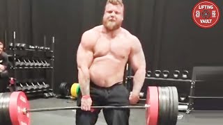 Ex Worlds Strongest Man Deadlifts 220 kg With One Arm [upl. by Buttaro]