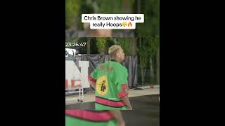 Chris brown showing his hooping skills [upl. by Aienahs574]