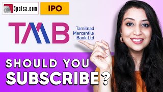 Tamilnad Mercantile Bank IPO Review Company Financials Objectives Future Plans  5paisa tmbipo [upl. by Caryl848]