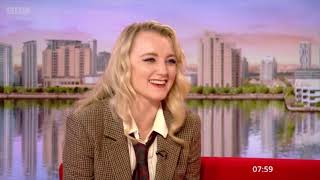 Evanna Lynch BBC Breakfast 2021 [upl. by Grantham]