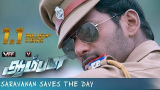 Saravanan amp Co Kidnaps The Wrong People  Aambala  Movie Scenes  Vishal  Sundar C [upl. by Junius769]