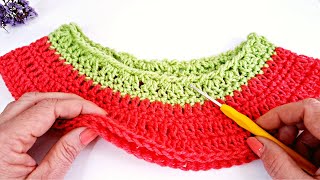 👕TRUCO CANESÚ CIRCULAR ESCOTADO BlusaJersey a CROCHET Parte 1 [upl. by Naxela140]