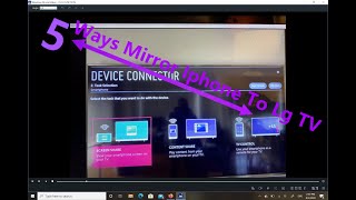 🇦🇺 How To mirror iphone To LgTV Without Apple TV [upl. by Enaoj240]