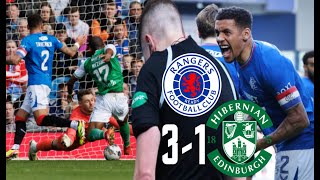 VAR amp PENALTY DRAMA AT IBROX RANGERS 31 HIBERNIAN  MATCH REVIEW  SCOTTISH PREMIERSHIP [upl. by Yrrem]