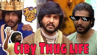 Ciby Thug life in Bigg boss 5  யாரு வீட்ல ப்ரோ  ciby bhuvana chandran  bigg boss 5  90s uncles [upl. by Narmis]