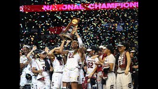 2017 Gamecock Womens Basketball National Championship  Full Game HD [upl. by Cannice]