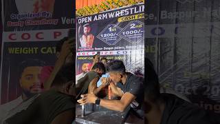 ARM WRESTLING COMPETITION 55KG BOUT armwrestling jeetkashyap [upl. by Aerdnuahs]