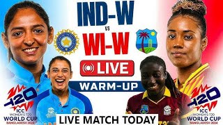 India vs West Indies Womens T20 World Cup Warm up Match Highlights 2024  IND W vs WI W Highlights [upl. by Une650]