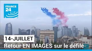 14Juillet  retour en images sur un défilé militaire inédit • FRANCE 24 [upl. by Akemal]