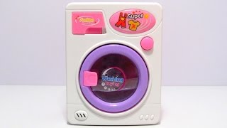 Unboxing Toy Washing Machine Lots of Fun [upl. by Aivato248]